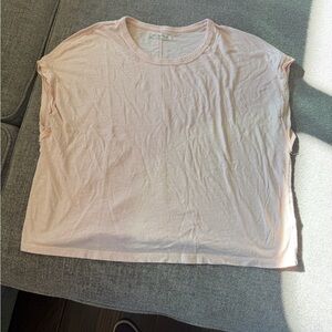 We The Free Soft Pink Short Sleeve Tee